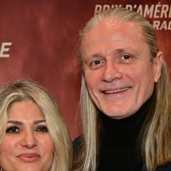 Emmanuel Petit et sa compagne - 104ème édition du Prix d'Amérique 2025 à l'hippodrome Paris-Vincennes le 26 janvier 2025. © Christian Liewig/Bestimage