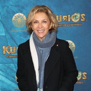 Corinne Touzet - Première du spectacle du Cirque du Soleil "Kurios, Cabinet des curiosités" à Chatou le 21 novembre 2023. © Coadic Guirec/Bestimage