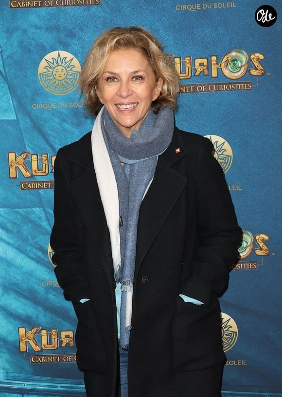 Corinne Touzet - Première du spectacle du Cirque du Soleil "Kurios, Cabinet des curiosités" à Chatou le 21 novembre 2023. © Coadic Guirec/Bestimage