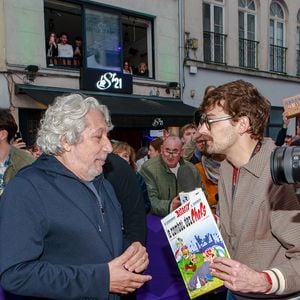 Alain Chabat à la présentation de la mini série animée "Asterix et Obelix : le combat des chefs" au Festival Séries Mania à Lille le 23 mars 2025.

© Stéphane Vansteenkiste / Bestimage