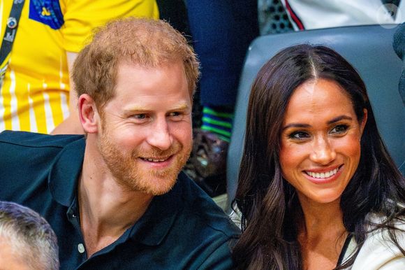 Le prince Harry et Meghan Markle assistent aux Jeux Invictus à Düsseldorf, le 13 septembre 2023. 

Photo : Backgrid USA / Bestimage