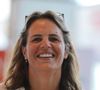. "Mon astuce pour ne pas grignoter, c’est me faire des jus, principalement concombre, pommes, citrons, gingembre et chou kale ou alors orange carottes citron." 

Laure Manaudou assiste aux championnats de France Élites en grand bassin de natation à Rennes, France, le 15 juin 2023. © Mickael Chavet/Zuma Press/Bestimage