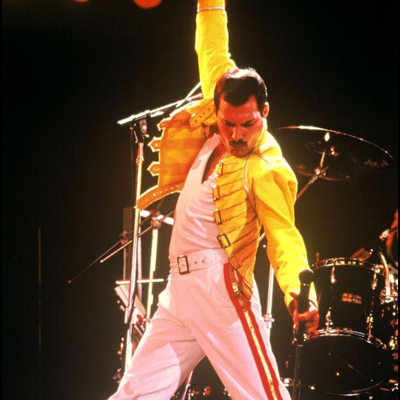 Freddie Mercury, bête de scène dans ses oeuvres, en juillet 1986.