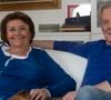 Herbert Léonard et sa femme Cléo formaient un couple heureux depuis près de 60 ans.
Herbert Leonard et sa femme Cléo chez eux à Barbizon.
Photo : JLPPA / Bestimage