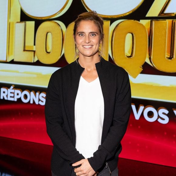 Exclusif - Pauline Deroulede en backstage de l'enregistrement de l'émission "100% Logique", présentée par C.Féraud et diffusée le 7 mars 2026 sur France 2, à Saint Denis, France, le 26 novembre 2025. © Jeremy Melloul/Bestimage