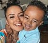La jeune femme, déjà maman d'un enfant, a accouché au mois de juin d'un petit Kaysan.
Capture Instagram d'Olivia Gayat de "Familles nombreuses".