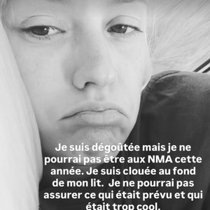 Story Instagram de Angèle.