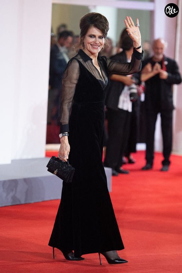 Fanny Ardant assiste à la première du Palace dans le cadre de la 80e Mostra de Venise à Venise, Italie, le 02 septembre 2023. Photo par Aurore Marechal/ABACAPRESS.COM