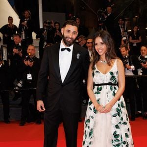 Karim Benzema et sa compagne Lyna Khoudri lors de la montée des marches du film « 13 jours 13 nuits » lors du 78ème Festival International du Film de Cannes. Le 23 mai 2025
© Jacovides-Moreau / Bestimage