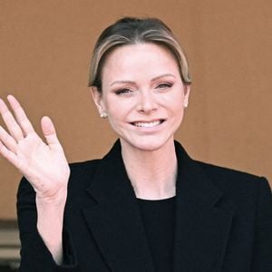 La princesse Charlène de Monaco assiste au tournoi de rugby de Sainte Dévote à Monaco le 20 avril 2024 à Monaco, Monaco. Photo par Stephane Cardinale/Pool/ABACAPRESS.COM