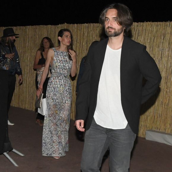 Charlotte Casiraghi et Dimitri Rassam - Les célébrités arrivent à la soirée Chanel lors du 74ème Festival International du Film de Cannes, le 7 juillet 2021