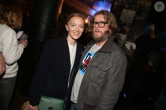 Il s'agit de Cyril Denis, père de ses deux enfants Lucien et Jeanne. Exclusive - Maya Lauque et son mari Cyril Denis lors de la soirée du 9e anniversaire du Bus Palladium, qui s'est tenue au Bus Palladium à Paris, en France, le 14 mars 2019. Photo by Jerome Domine/ABACAPRESS.COM