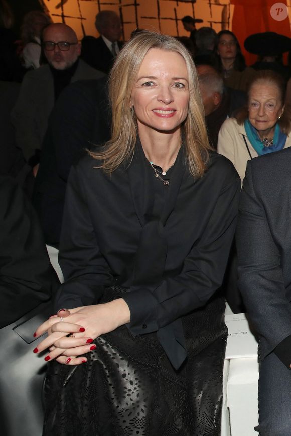 Delphine Arnault - Défilé de Mode Christian Dior, Collection Haute Couture Printemps/Été 2024 - Front Row, dans le cadre de la Fashion Week de Paris, France, le 22 Janvier 2024. 

© Olivier Borde / Bertrand Rindoff / Bestimage