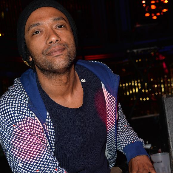 Doc Gynéco (Bruno Beausir) - Showcase de Sébastien Patoche au Théatre du Renard à Paris le 1er juillet, 2014.