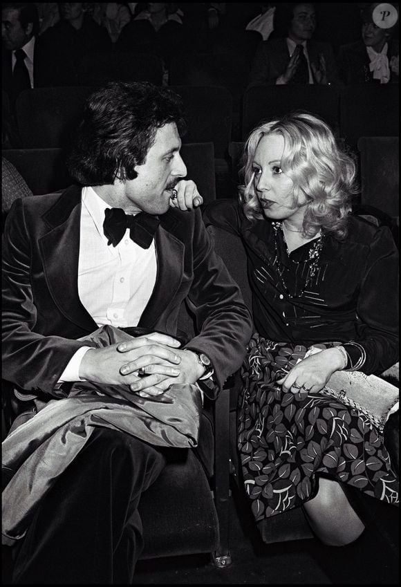 Archives - Georgette Lemaire et son ami Jules à la première d'Enrico Macias à l'Olympia, en 1976.

Photo : Agence / Bestimage