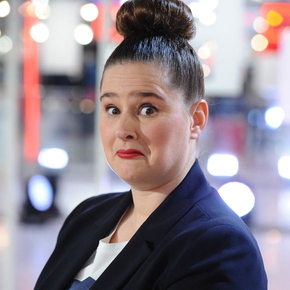 Exclusif - Elodie Poux à l'enregistrement de l'émission "Vivement dimanche prochain", présentée par Michel Drucker, le 11 avril 2021.

Photo : Guillaume Gaffiot / Bestimage