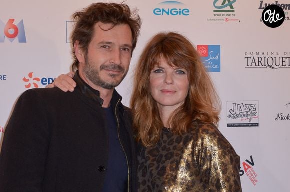 Gwendoline Hamon et Alexandre Varga lors du photocall de la série « Cassandre » à l'occasion du 21e Festival des Créations Télévisuelles de Luchon, à Luchon, en France, le 6 février 2019. Photo de Julien Reynaud/APS-Médias/ABACAPRESS.COM