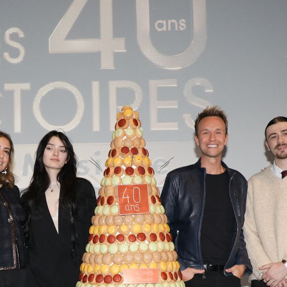 Exclusif - Aliocha Schneider,  Lucky Love, Léa Salamé, Solann, Cyril Féraud, Pierre Garnier, Styleto, Yoa lors de la conférence de presse à l'occasion des quarante ans des Victoires de la Musique dans les locaux de France Télévisions le 13 janvier 2025 en présence des révélations masculines et féminines de l'année.

 La Cérémonie des 40èmes Victoires de la Musique se tiendra en direct de la Seine Musicale vendredi 14 février 2025. Elle sera diffusée sur France 2 et France Inter à partir de 21h10 et présentée par L.Salamé et C.Féraud.

© Coadic Guirec / Bestimage