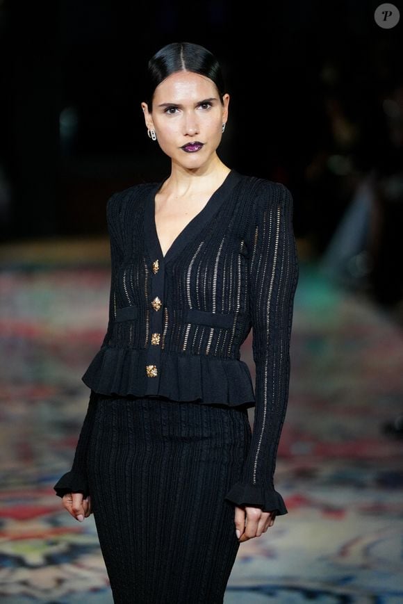 Joyce Jonathan - Défilé pour célébrer la fashion week au Printemps Haussman à Paris le 4 mars 2025. © Anne-Sophie Guebey / Bestimage