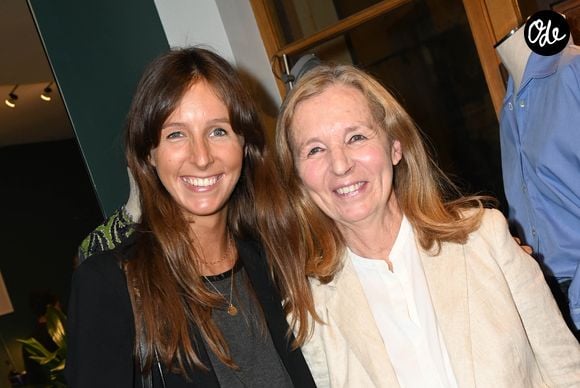 Exclusif - Clémence Rochefort et sa mère Françoise Rochefort - Vernissage de l'exposition de la collection « (Re) Born » de Nathalie Garçon et Émile Garçon dans la boutique de la Galerie Vivienne à Paris. Le 17 septembre 2021
© Coadic Guirec / Bestimage