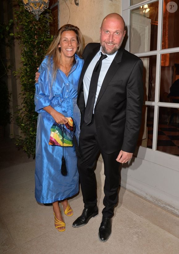 François Damiens et sa compagne Gaëlle lors d'une visite privée et d'un dîner de gala caritatif donné en faveur des actions de l'association "Un Rien C'est Tout" au musée Rodin à Paris, France, le 19 septembre 2019. © Veeren/Bestimage