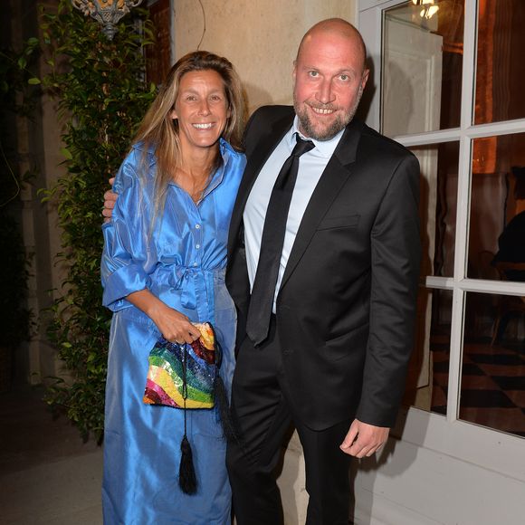 François Damiens et sa compagne Gaëlle lors d'une visite privée et d'un dîner de gala caritatif donné en faveur des actions de l'association "Un Rien C'est Tout" au musée Rodin à Paris, France, le 19 septembre 2019. © Veeren/Bestimage
