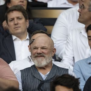 Philippe Etchebest avant la finale du Top 14 français entre le Stade Toulousain (Toulouse) et l'Union Bordeaux-Begles (UBB) au Stade de France à Saint-Denis, au nord de Paris, le 28 juin 2025.Photo par Eliot Blondet/ABACAPRESS.COM