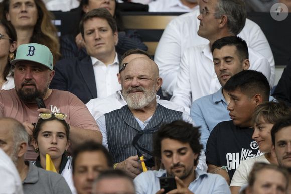 Philippe Etchebest avant la finale du Top 14 français entre le Stade Toulousain (Toulouse) et l'Union Bordeaux-Begles (UBB) au Stade de France à Saint-Denis, au nord de Paris, le 28 juin 2025.Photo par Eliot Blondet/ABACAPRESS.COM