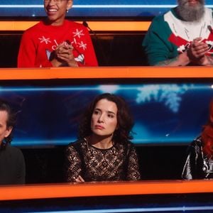 Exclusif - Arnaud Tsamère, Isabelle Vitari, Adeline Tonuitti - Enregistrement de l'émission "100% Logique, Spéciale Noël", présentée par C.Féraud et diffusée le 21 décembre sur France 2.
© Christophe Clovis / Bestimage