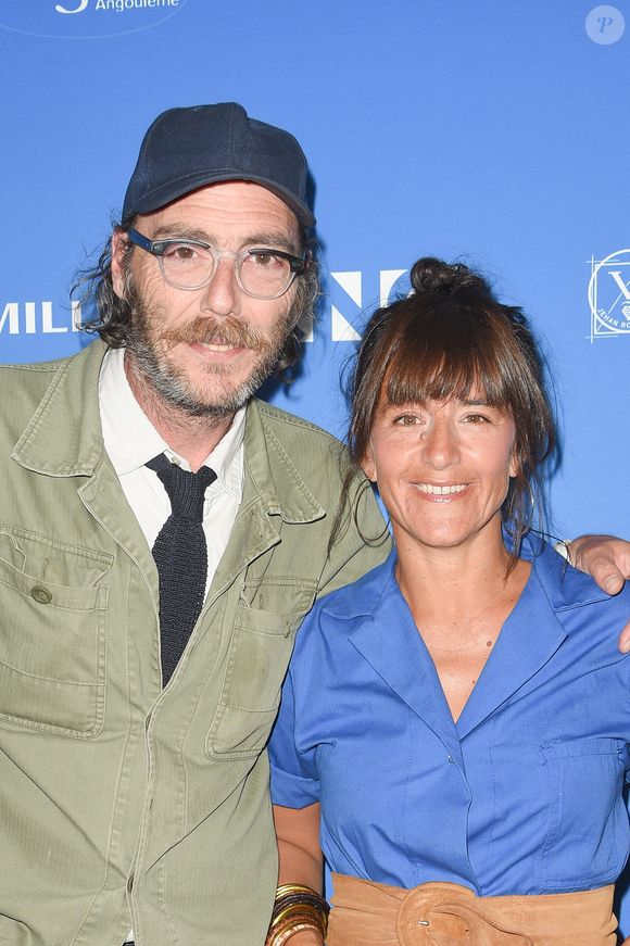 Philippe Rebbot et Romane Bohringer - Clôture de la 11e édition du festival du Film Francophone d'Angoulême. © Coadic Guirec/Bestimage