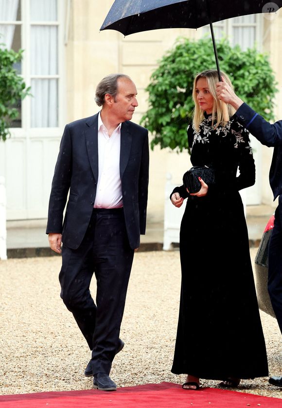 Xavier Niel, Pdg de Iliad et sa compagne Delphine Arnault - Arrivées des personnalités au dîner d’État en l’honneur du président brésilien et de sa femme au palais présidentiel de l’Élysée à Paris le 5 juin 2025.

© Jacovides / Moreau / Bestimage