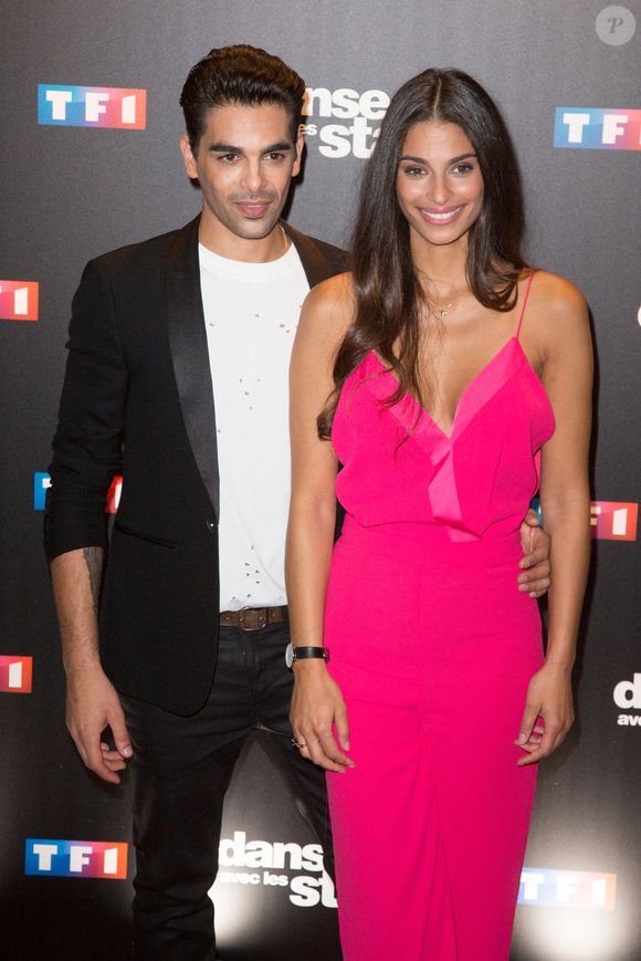 Tatiana Silva, Christophe Licata au photocall de Danse avec les stars 8 à Paris, France, 28 septembre 2017. Photo by Nasser Berzane/ABACAPRESS.COM
