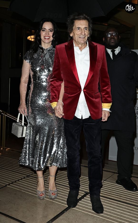 12 février 2026 - Célébrités au Gala des BAFTA Invest à l'Hôtel Chancery Rosewood Hotel 
Sur la Photo: Ronnie Wood, Sally Wood

Photo : GOFF  / BESTIMAGE