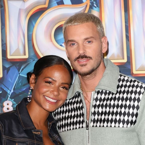 Christina Milian et son mari Matt Pokora (M.Pokora) - Avant-première du film "Les Trolls 3" au cinéma Gaumont Marignan à Paris. Le 11 octobre 2023
© Coadic Guirec / Bestimage