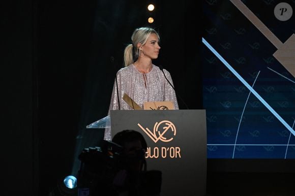 Marion Rousse - Cérémonie du Vélo d’or au Pavillon Gabriel à Paris le 24 octobre 2023. © Federico Pestellini /Panoramic /Bestimage