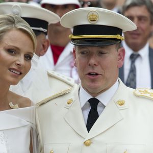 Mariage religieux du prince Albert II de Monaco et de Charlene le 2 juillet 2011