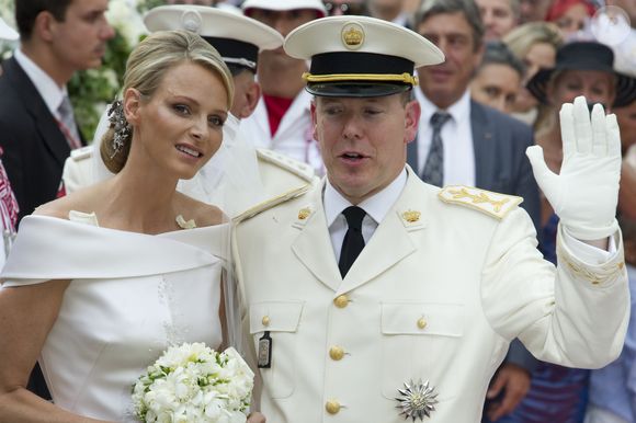 Mariage religieux du prince Albert II de Monaco et de Charlene le 2 juillet 2011