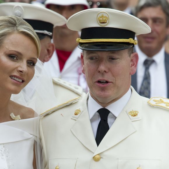 Mariage religieux du prince Albert II de Monaco et de Charlene le 2 juillet 2011