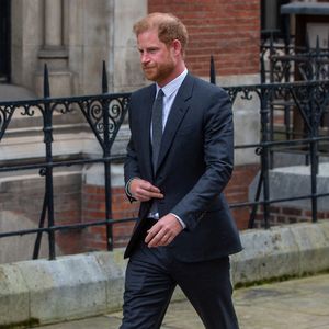 Le prince Harry, duc de Sussex, à la sortie du procès contre l'éditeur du journal "Daily Mail" à Londres, le 30 mars 2023.
© Tayfun Salci/Zuma Press/Bestimage