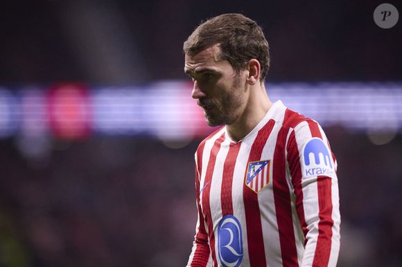 Antoine Griezmann de l'Atlético de Madrid lors d'un match de la Liga. 21 février 2026. © Alterphotos / PsnewZ / Bestimage