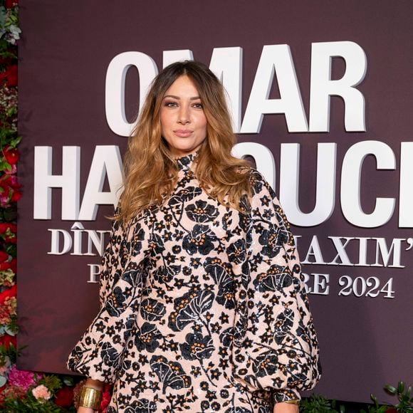 Delphine Wespiser au photocall de la soirée Omar Harfouch "Dîner chez Maxim's" à Paris le 9 octobre 2024.
© Perusseau / Tribeca / Bestimage