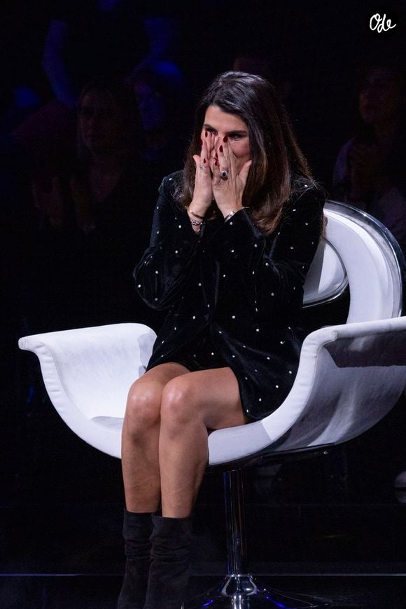 Exclusif - Karine Ferri - Enregistrement de l'émission "La chanson secrète".

© Guillaume Gaffiot-Cyril Moreau / Bestimage