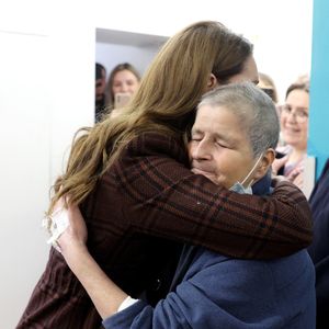 Catherine (Kate) Middleton, princesse de Galles à l'hôpital Royal Marsden, où elle a reçu son traitement contre le cancer, à Londres, Royaume-Uni, le 14 janvier 2025. © Chris Jackson/WPA-Pool/Bestimage