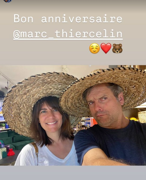 Dans un portrait datant de 2008

Estelle Denis et Marc Thiercelin en vacances