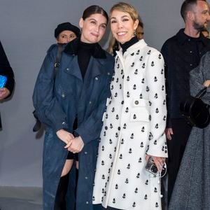 Laetitia Casta et Mathilde Favier au photocall en backstage du défilé Christian Dior "Collection Haute Couture Printemps/Eté 2025" au Musée Rodin, lors de la Fashion Week de Paris (PFW), le 27 janvier 2025.
© Olivier Borde/Bestimage