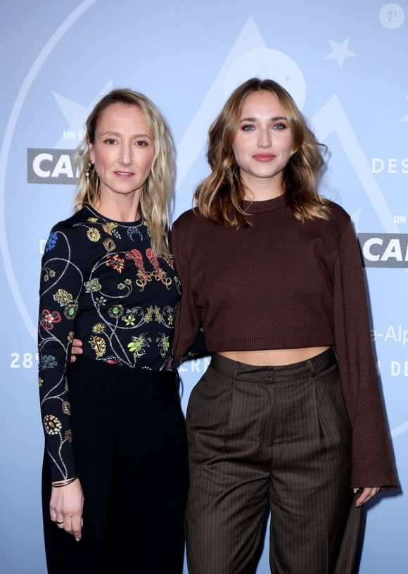 Audrey Lamy et Chloé Jouannet - Photocall lors de la 28ème édition du festival International du Film de Comédie à l'Alpe d'Huez le 14 janvier 2025. © Dominique Jacovides/Bestimage