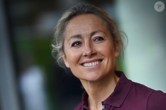 Anne-Sophie Lapix assiste aux Internationaux de France 2024 à Roland Garros le 02 juin 2024 à Paris, France. Photo by ABACAPRESS.COM