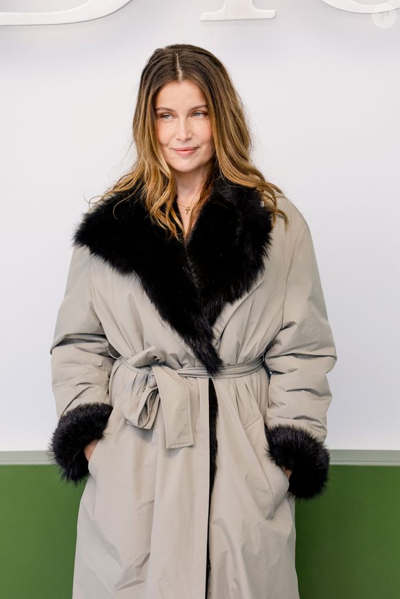 Laetitia Casta au photocall du défilé Christian Dior Collection Femme Prêt-à-Porter Automne/Hiver 2026-2027 lors de la Fashion Week de Paris (PFW) au Jardin des Tuileries, à Paris, France, le 3 mars 2026. © Olivier Borde/Bestimage