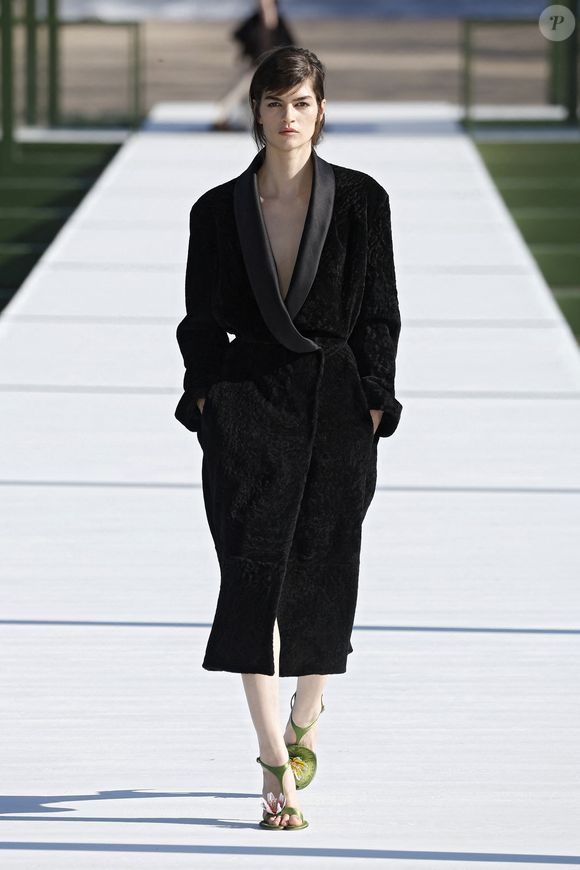 Défilé Christian Dior "Collection Femme Prêt-à-Porter Automne/Hiver 2026-2027" lors de la Fashion Week de Paris (PFW) le 3 mars 2026.