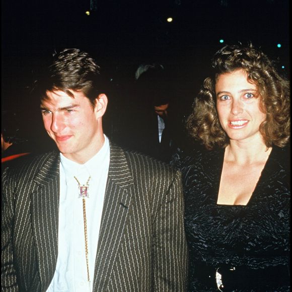 Tom Cruise et Mimi Rogers en février 1987 ALPHA AGENCY / BESTIMAGE